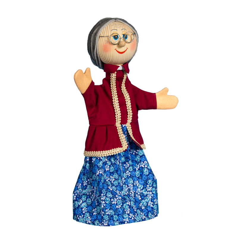 Handpuppe Oma