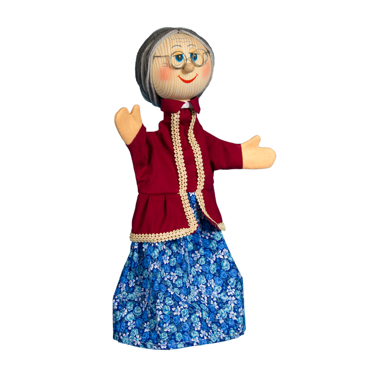 Handpuppe Oma
