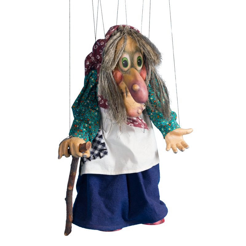 Hexe Marionette