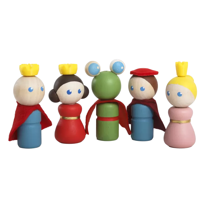 Maňásci na prsty - královská sada