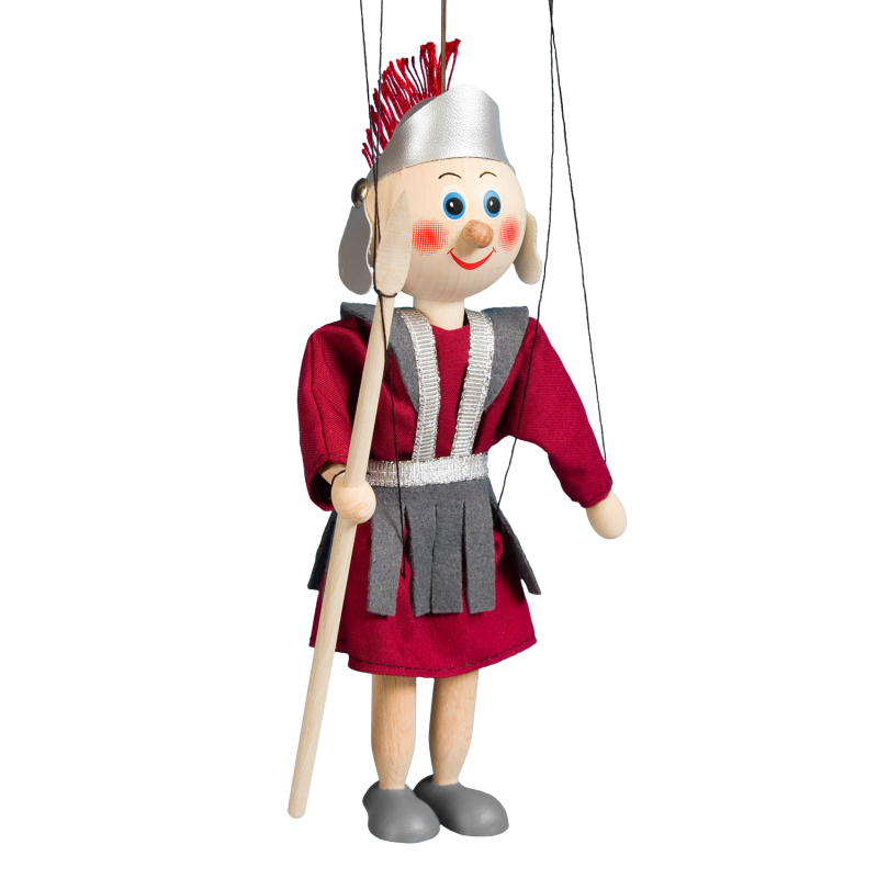 Puppe Antiker Ritter