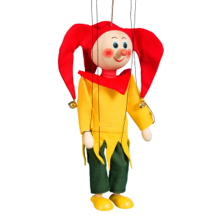 Puppe Mittelalterlicher Narr