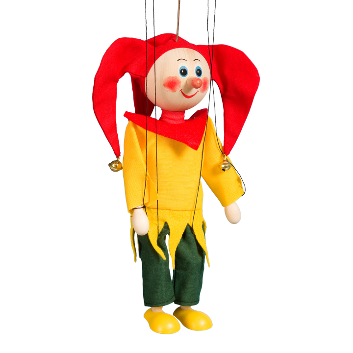 Puppet Medieval jester