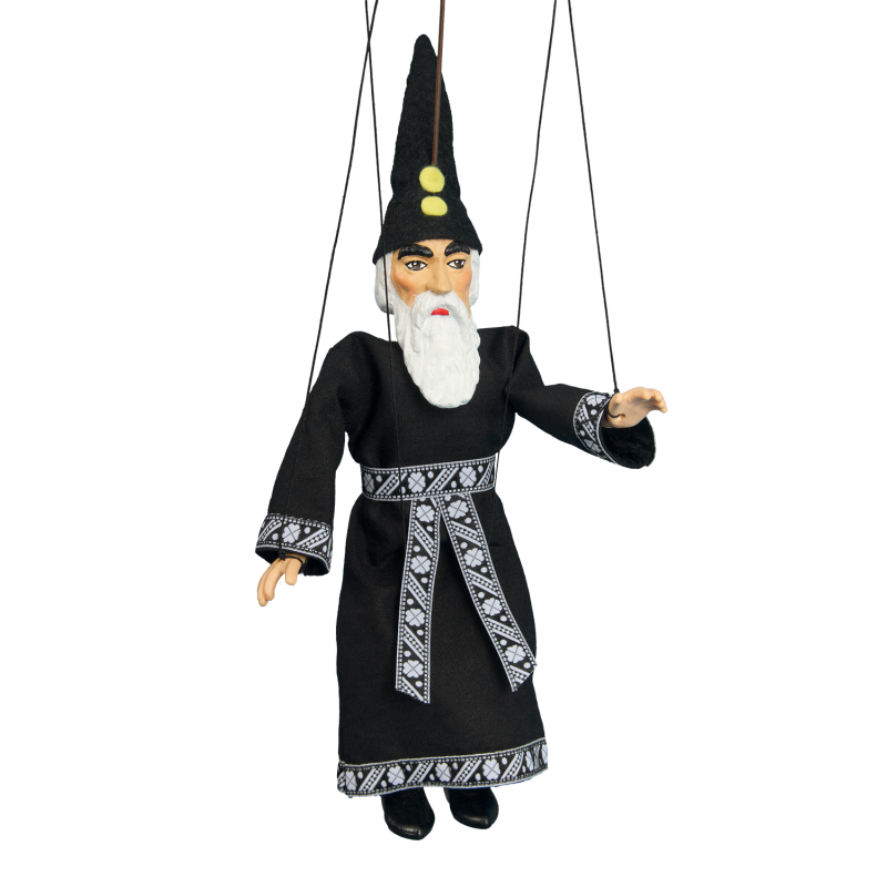 Black Priest Puppet