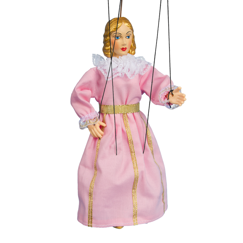 Loutka Princezna růžová