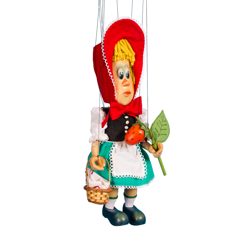 Marioneta Červená čiapočka