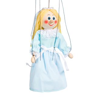 Puppet Fairy pale blue