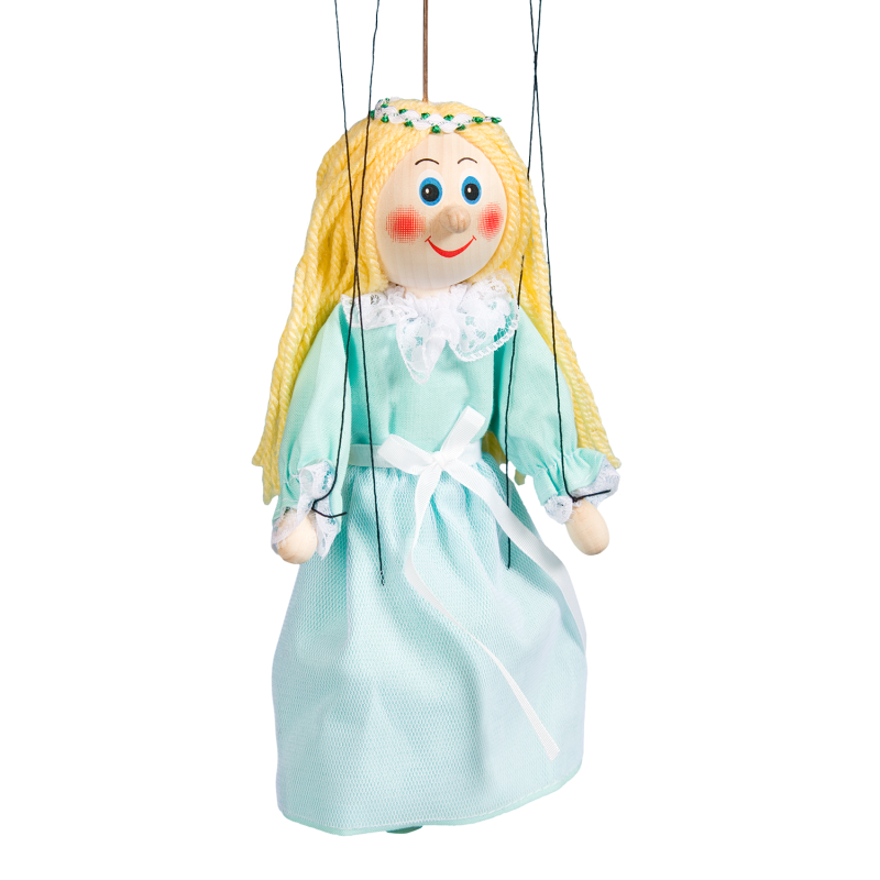 Loutka Víla zelenkavá