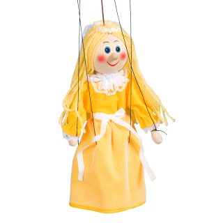 Handpuppe Goldlöckchen