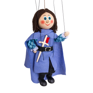 Puppet medieval prince
