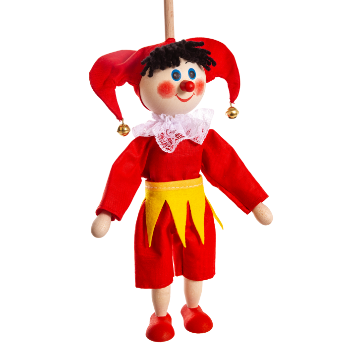 Loutka bez nití - Kašpárek žlutý