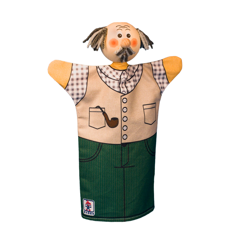 Handpuppe Großvater