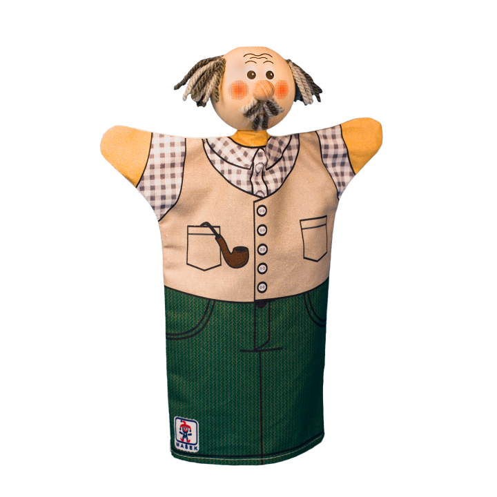 Handpuppe Großvater
