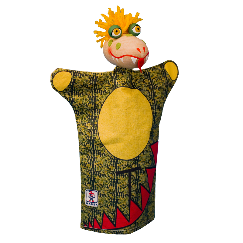 Handpuppe Drache