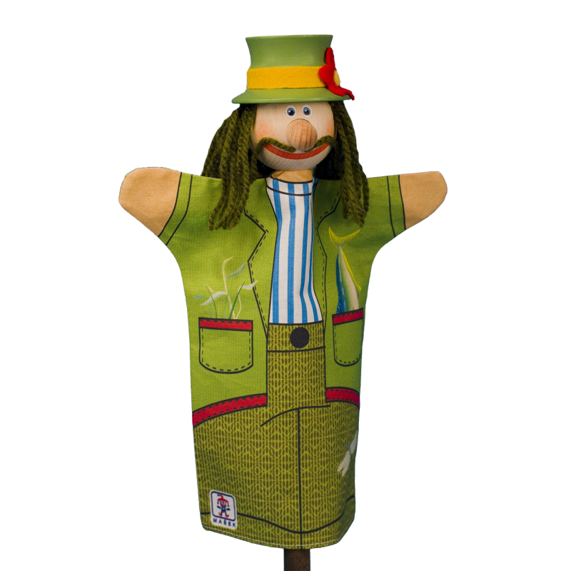 Handpuppe Wassermann