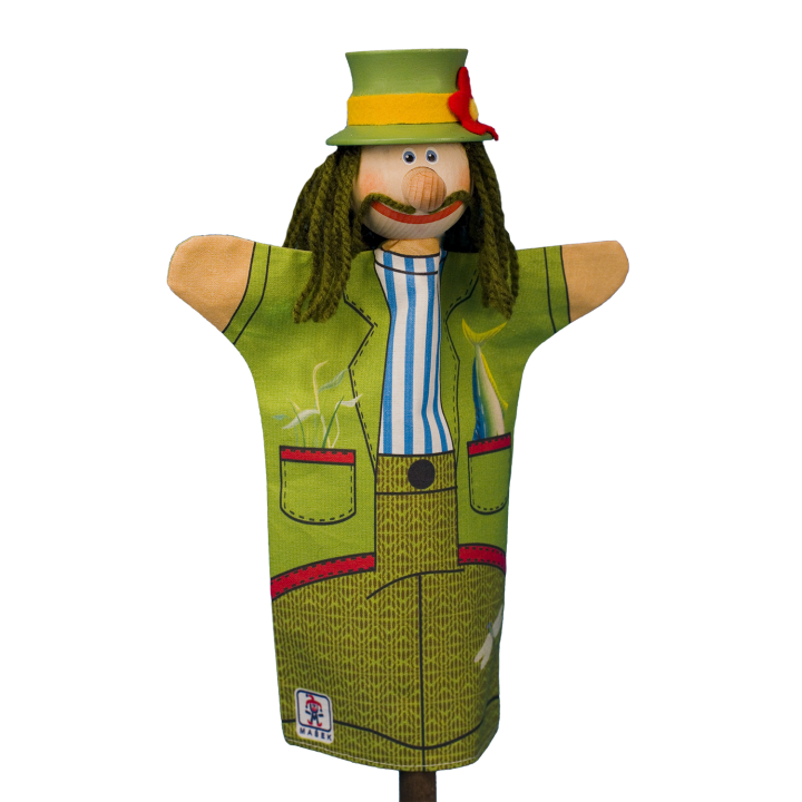 Handpuppe Wassermann