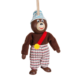 Puppe ohne Fäden - Teddybär