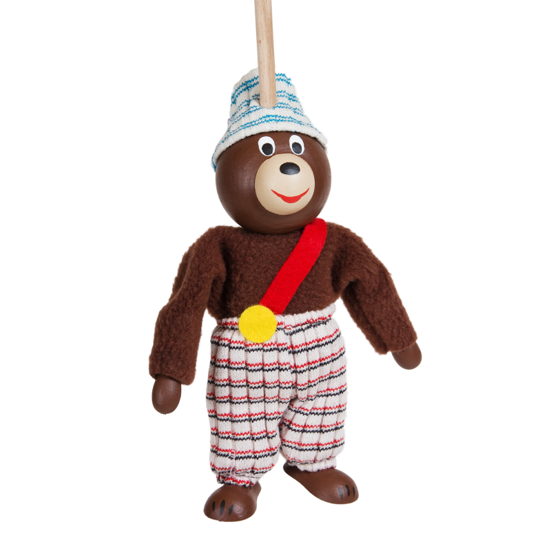 Puppe ohne Fäden - Teddybär