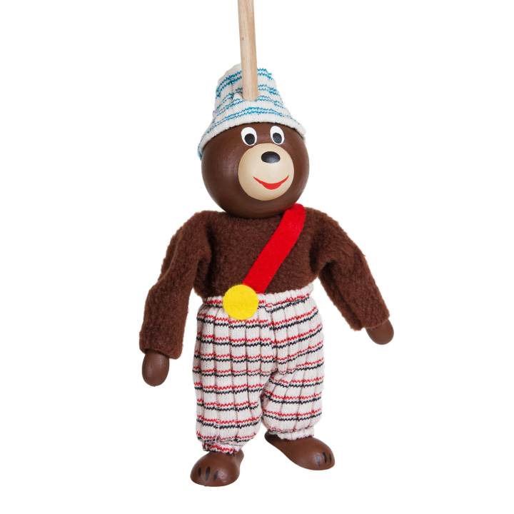 Puppet without threads - Teddy Bear