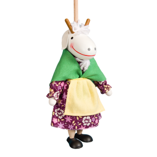 Marionette ohne Fäden - Ziege