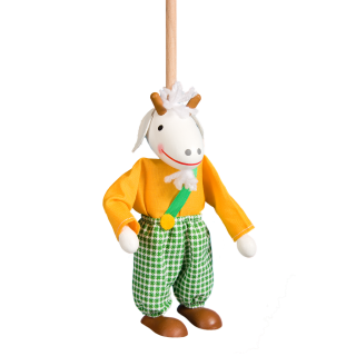 Marionette ohne Fäden - Ziege
