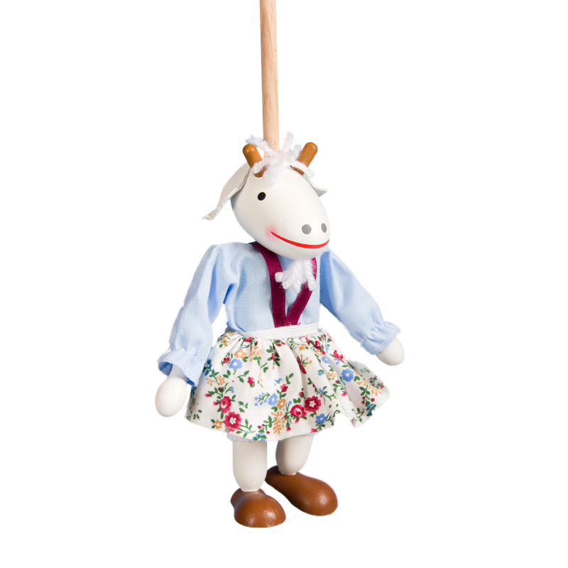 Loutka bez nití - Kozička modrá