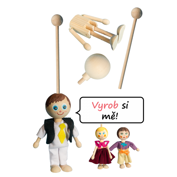 Kreativní sada - človíček