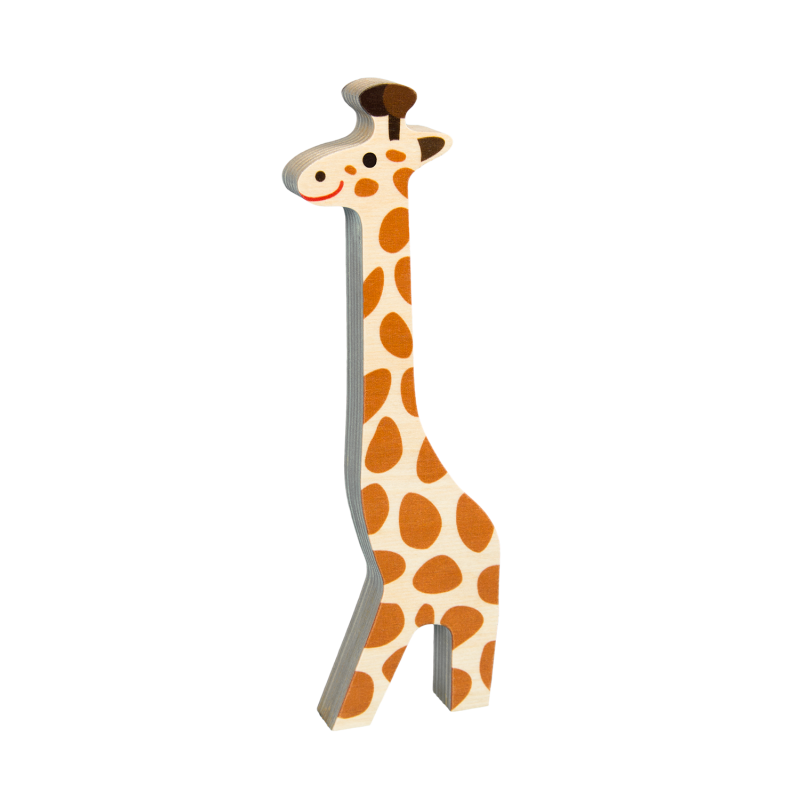 Wooden animal Giraffe