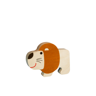 Wooden Animal Lion