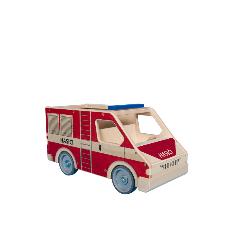 Velké hasičské auto