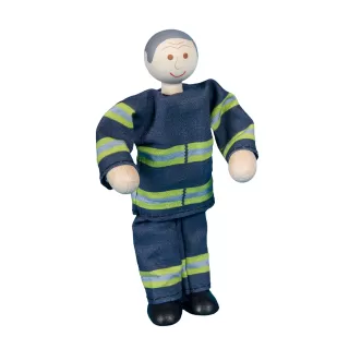 Älterer Feuerwehrmann