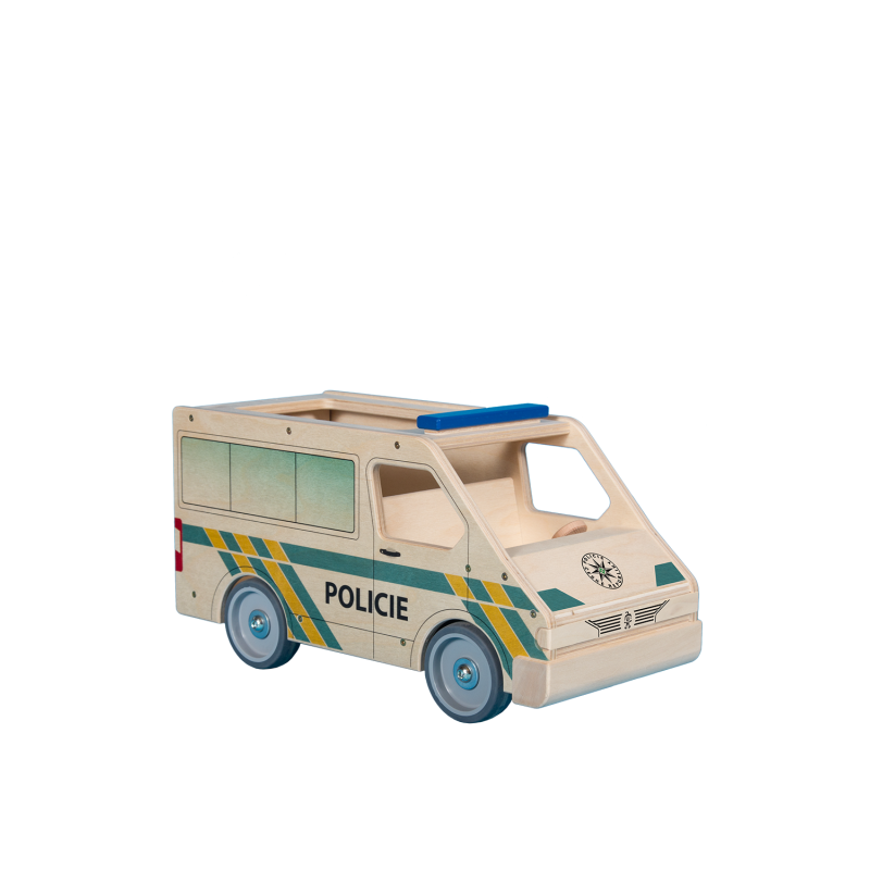 Velké policejní auto