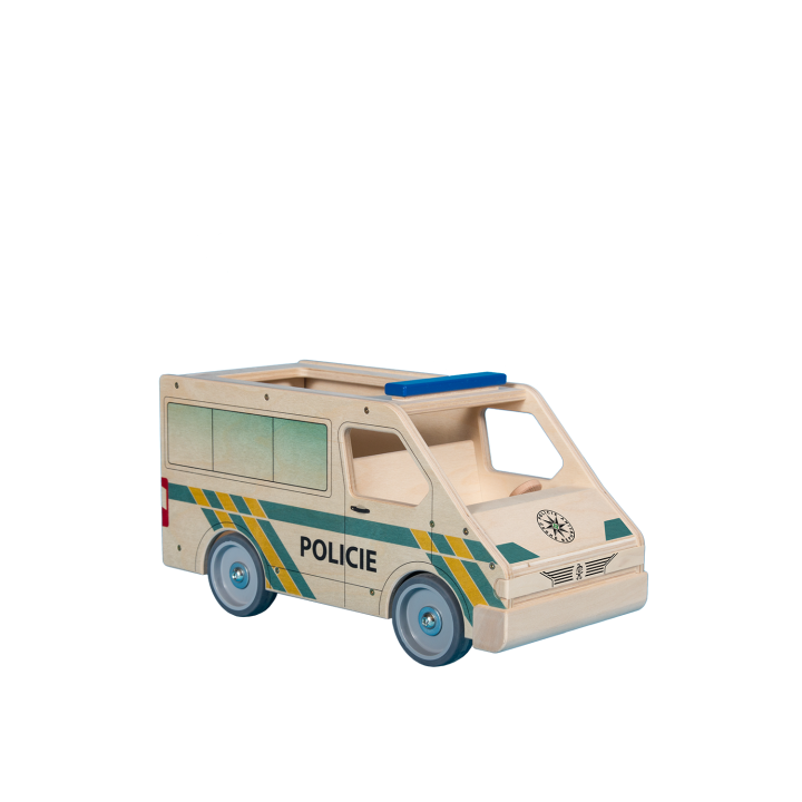 Velké policejní auto