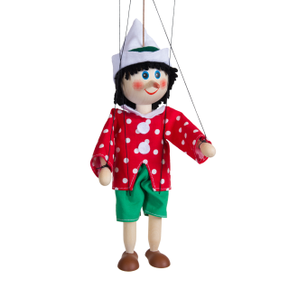 Handpuppe Rot Pinocchio