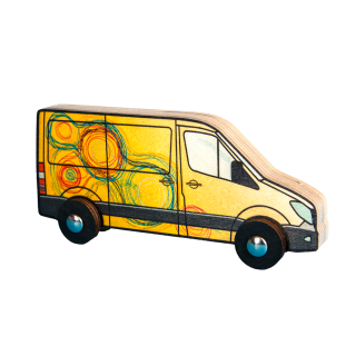 Dřevěné auto Sergio