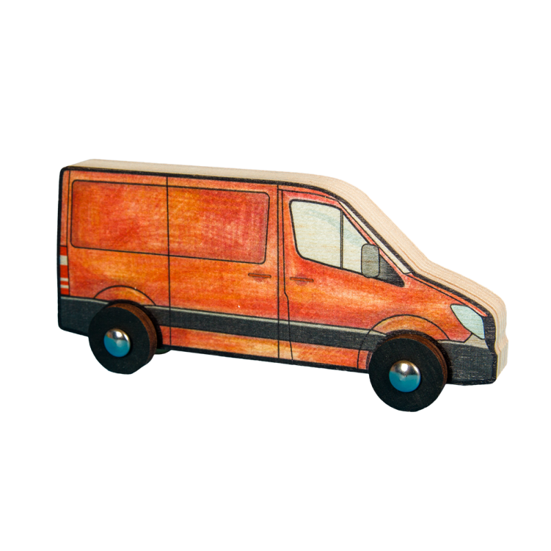 Dřevěné auto Daniel