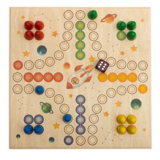 Dřevěné Člověče nezlob se - vesmír