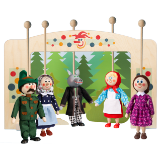 Puppet Theatre - About Little Red Riding Hood