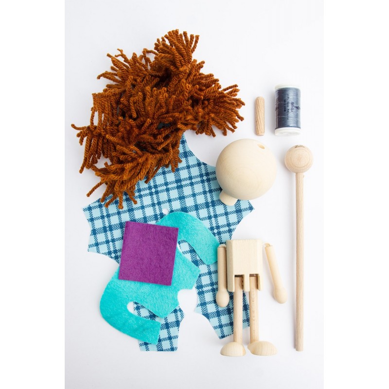 Creative set with fabrics - Boy