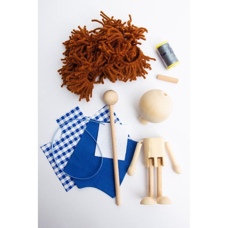 Creative set with fabrics - boy 2