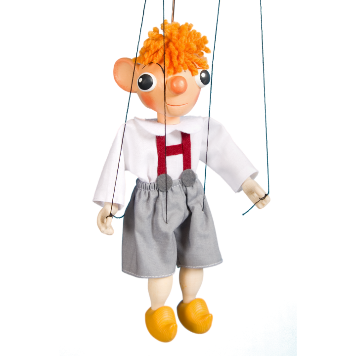 Holzmarionette Hurvinek 20cm