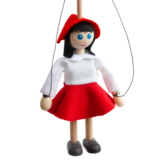 Little Red Riding Hood puppet
