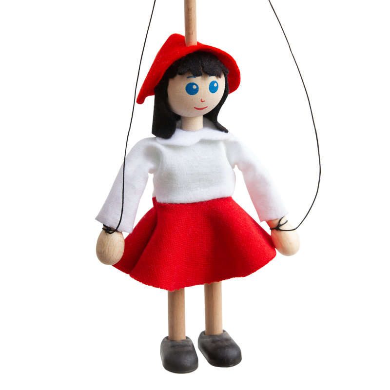 Little Red Riding Hood puppet
