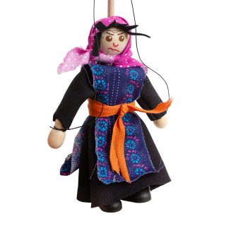 Marionette von Ježibaba