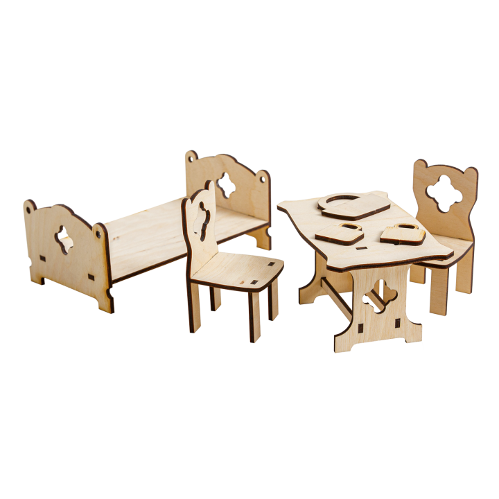 Props - Furniture for 14 cm puppets