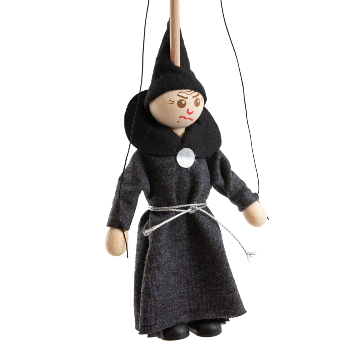 Black Priest Puppet