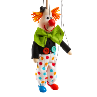 Marionetten-Clown