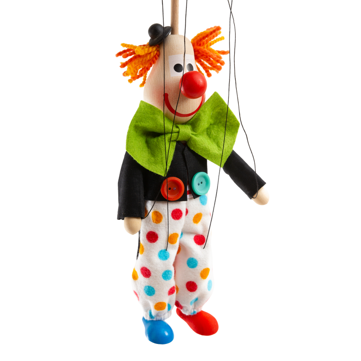 Marionetten-Clown