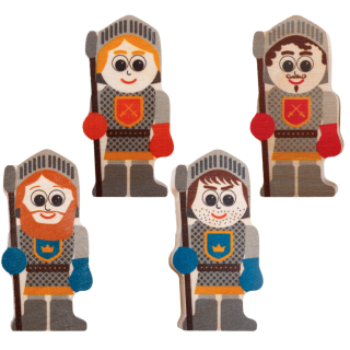Ritter-Figuren - 4Stück