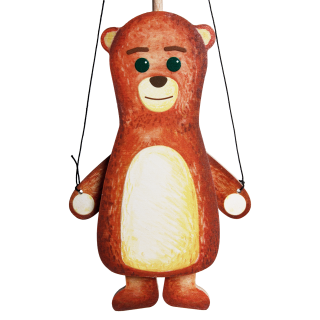Puppet Teddy Bear